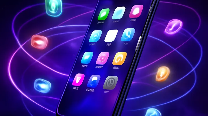 TK688 COM - Sleek smartphone floating in space TK688 COM Sleek smartphone floating in space